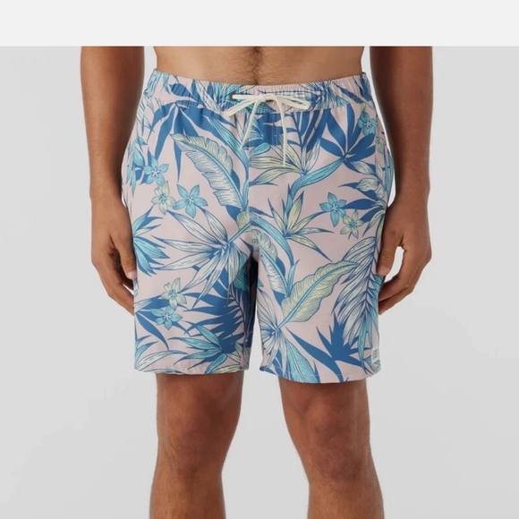O'Neill Other - Floral Blue Swim Shorts